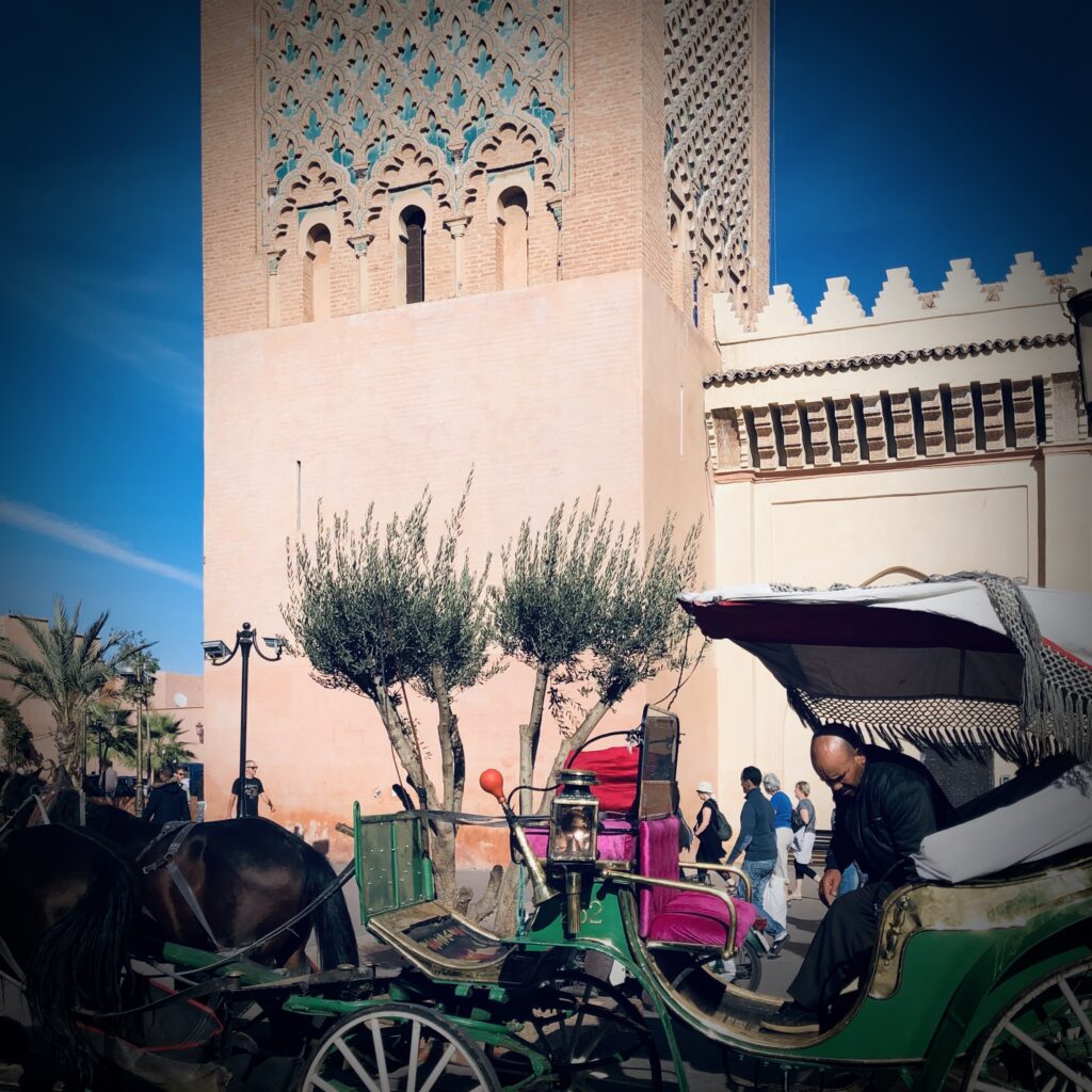 Medina de Marrakech calèche
